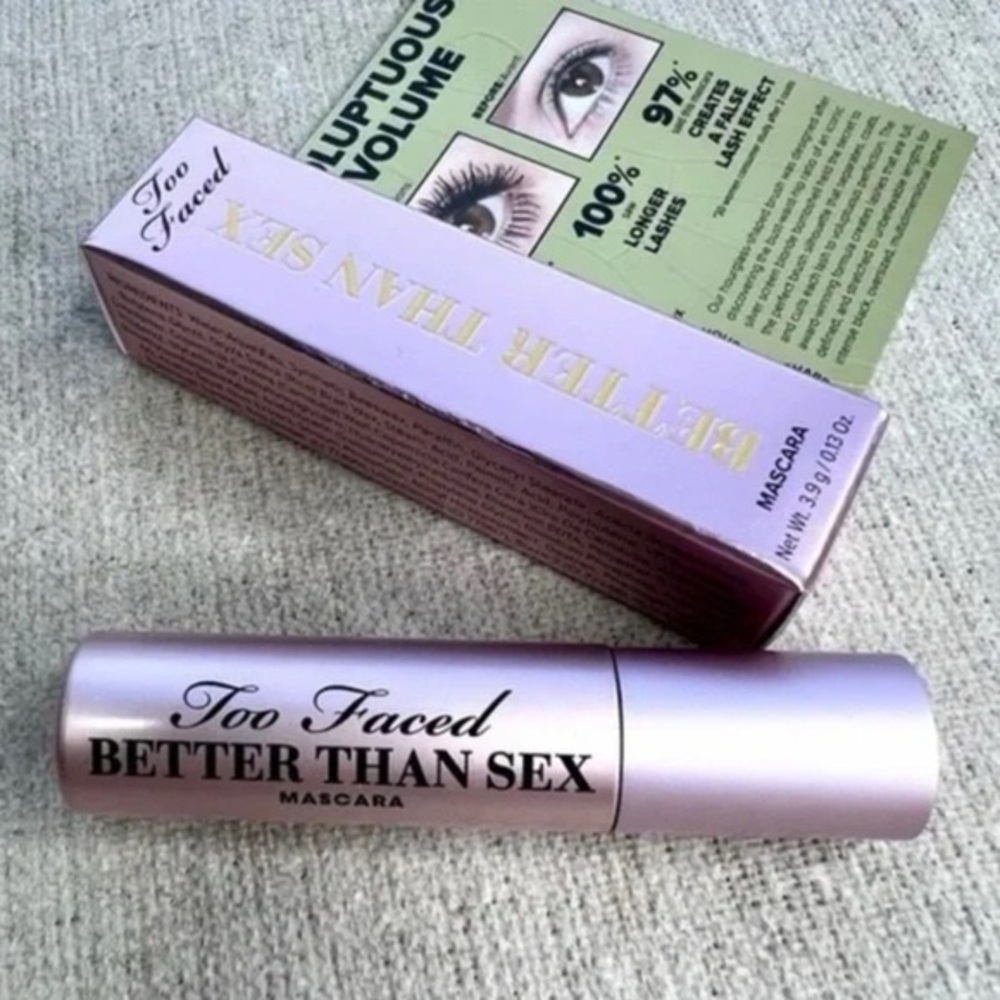 ❤️3 for $30❤️ TOO FACED Better Than Sex Volumizing Mascara mini